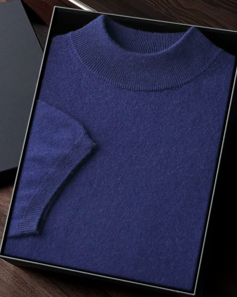 Zalecta | Tijdloze Mock Neck Shirt