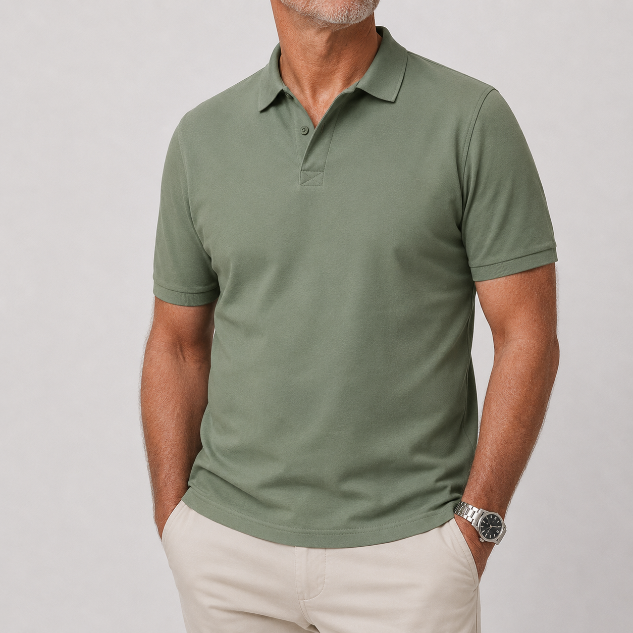 Milan Klassieke Polo – Ademend, Stijlvol & Vormvast