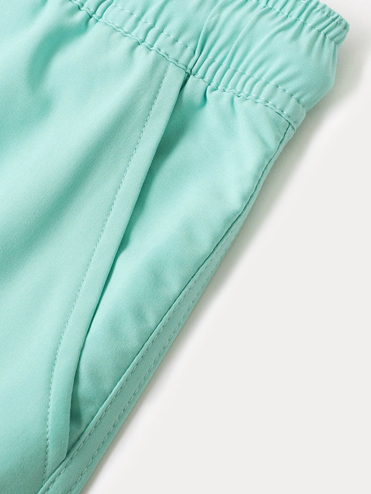 Summer Resort Built-In Liner Swim Trunks