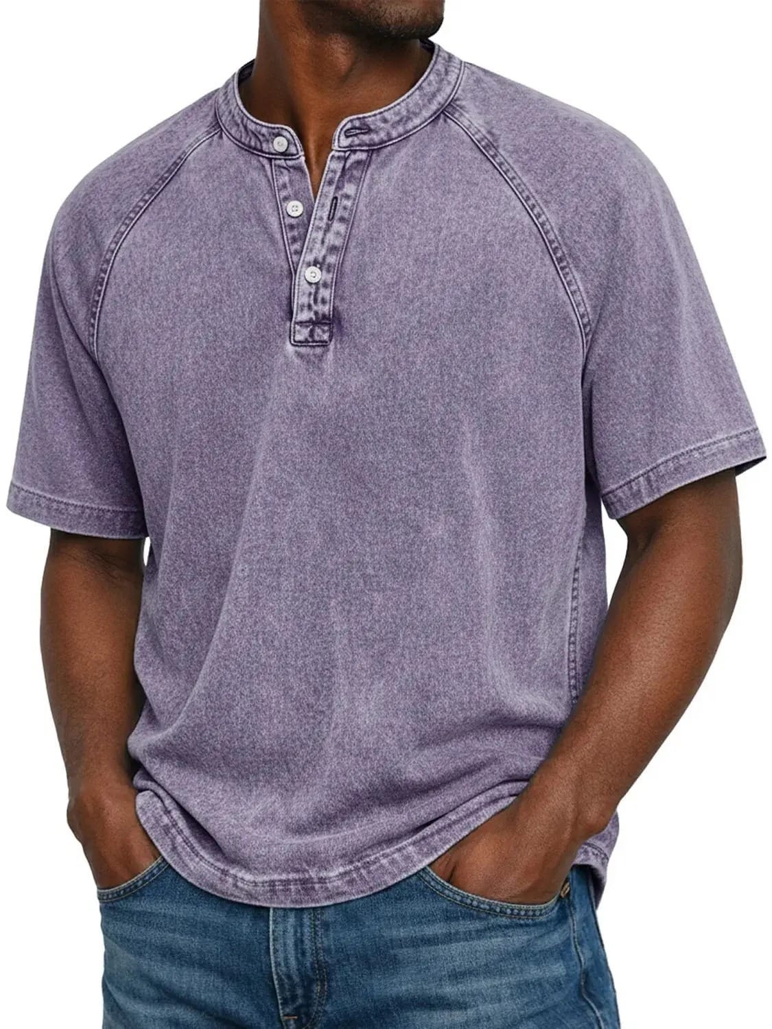 Zalecta | Vintage Henley Shirt