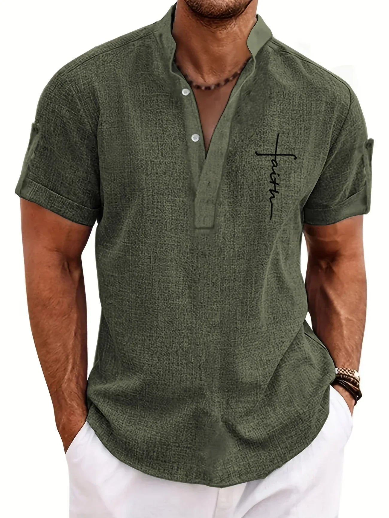 Zalecta | Moderne Polo met Opstaande Kraag