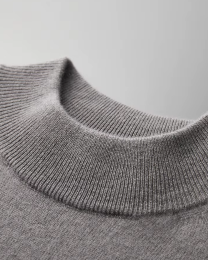 Zalecta | Tijdloze Mock Neck Shirt