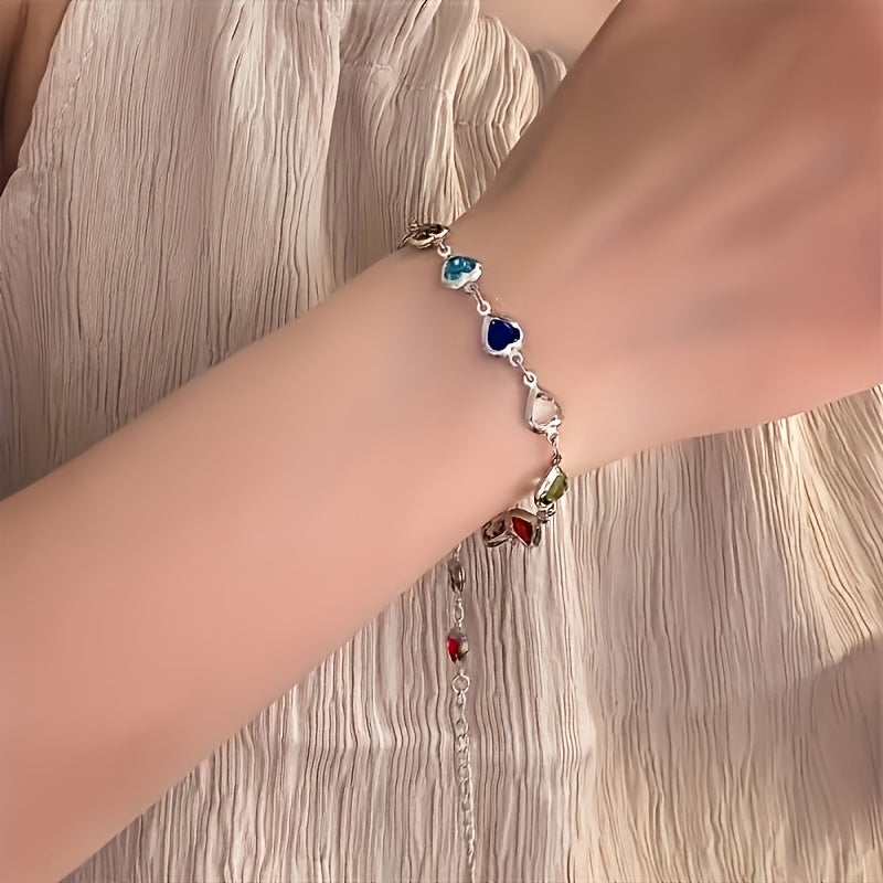Luné® | Juliana — Elegante Hartvormige Armband