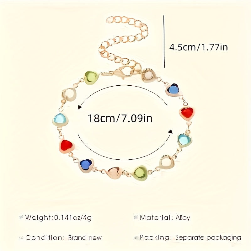 Luné® | Juliana — Elegante Hartvormige Armband