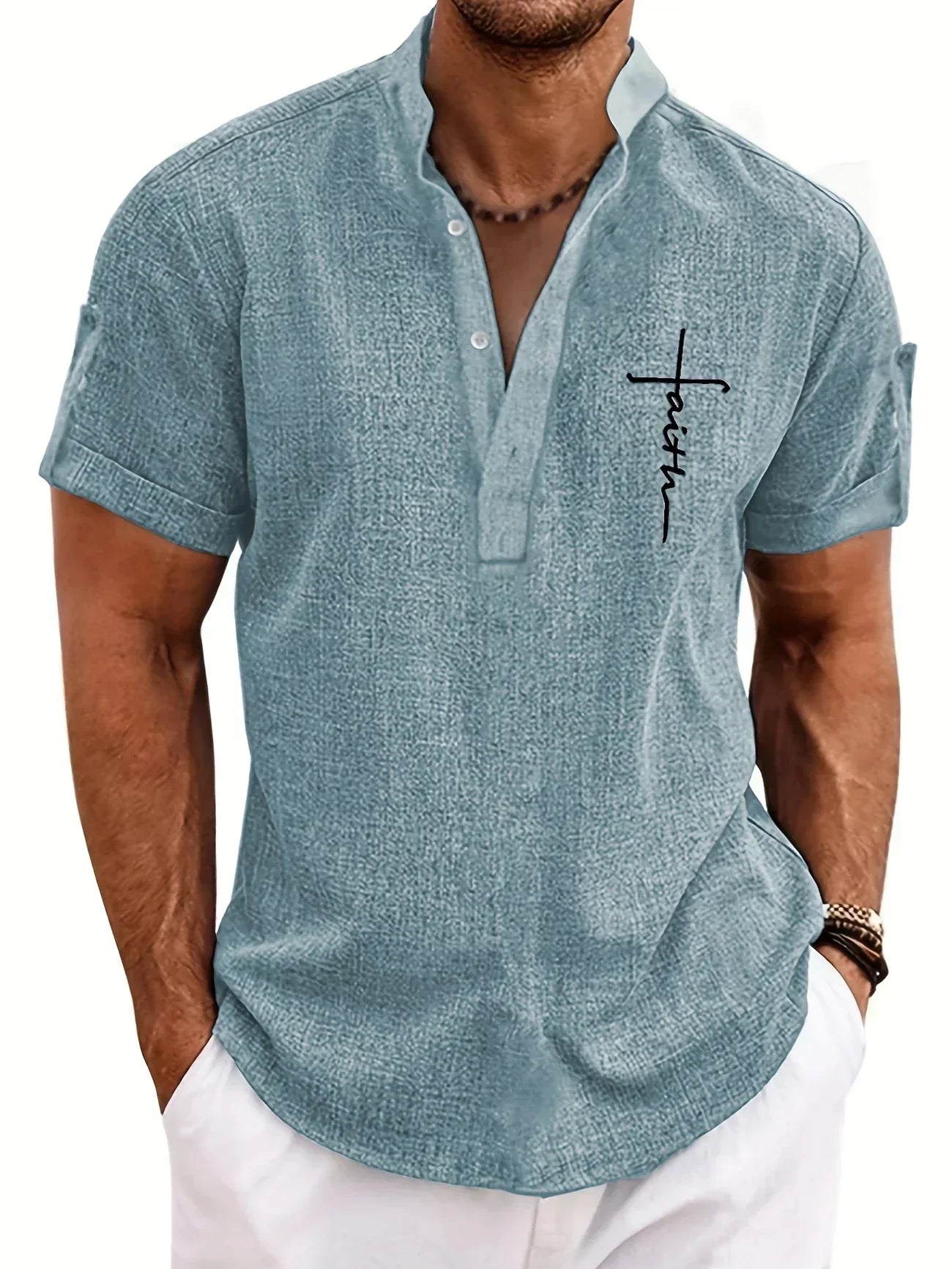 Zalecta | Moderne Polo met Opstaande Kraag