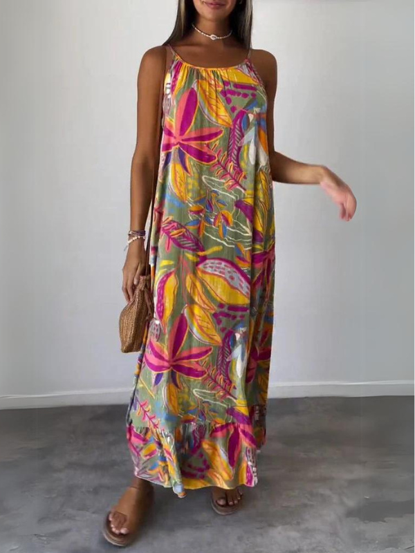 Luné® | Sofia — Elegante Bloemenjurk met Comfortabele Pasvorm