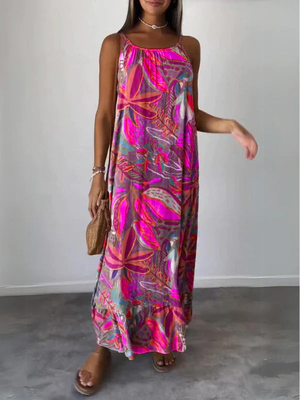 Luné® | Sofia — Elegante Bloemenjurk met Comfortabele Pasvorm