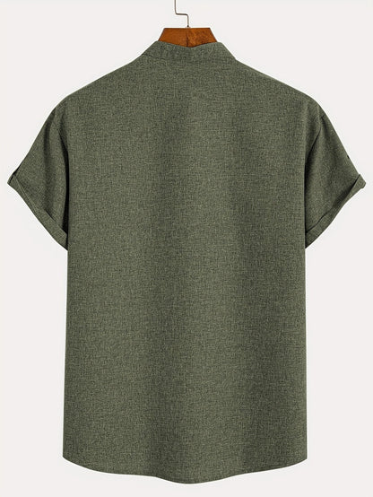 Zalecta | Moderne Polo met Opstaande Kraag