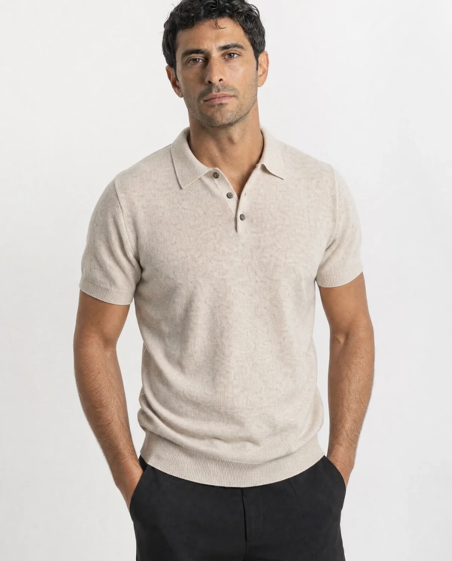 Luné® | Victor — Klassieke Gebreide Polo