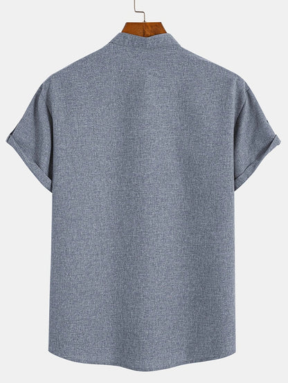 Zalecta | Moderne Polo met Opstaande Kraag
