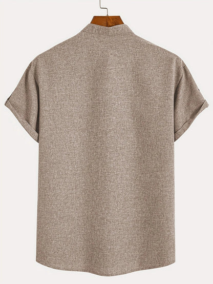 Zalecta | Moderne Polo met Opstaande Kraag