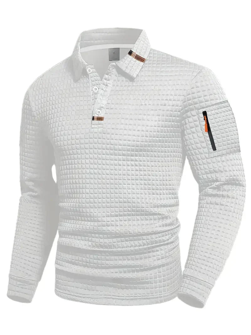 Luné® | Elias — Moderne Gewatteerde Casual Trui