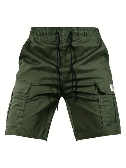 Zomerse Korte Cargobroek met Elastische Taille