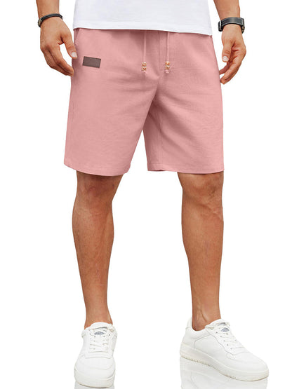 Casual Linen Blend Summer Shorts (US Only)