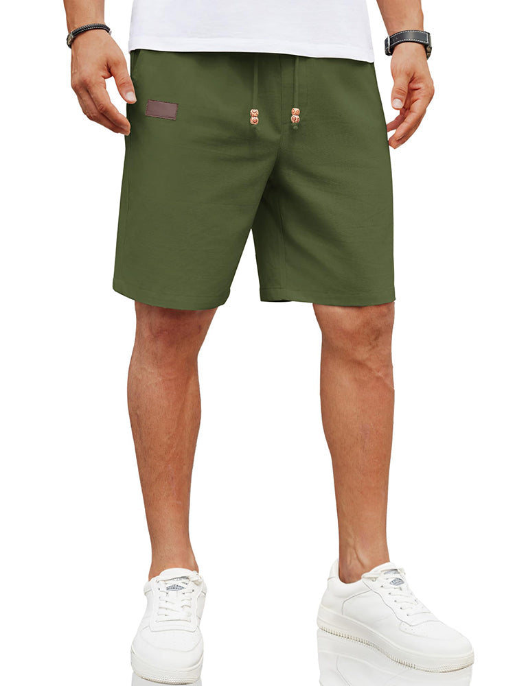 Casual Linen Blend Summer Shorts (US Only)