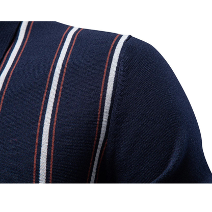 Enrico | Verfijnde Zip Polo