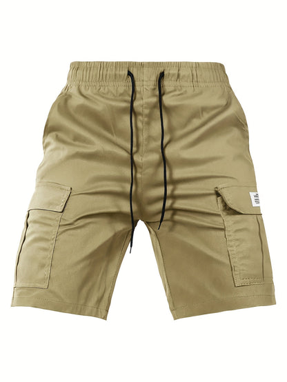 Zomerse Korte Cargobroek met Elastische Taille