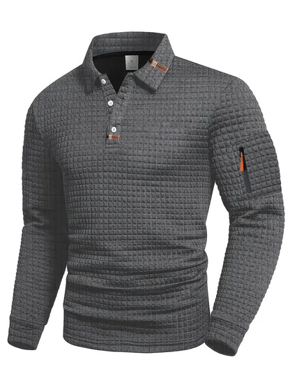 Luné® | Elias — Moderne Gewatteerde Casual Trui