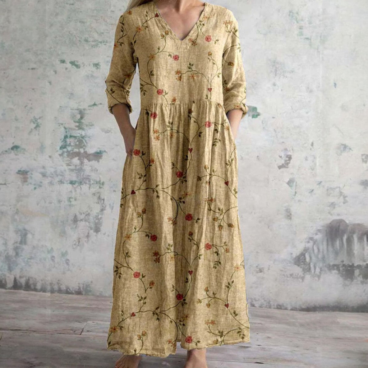 Laluna® | Elegante Bloemenjurk