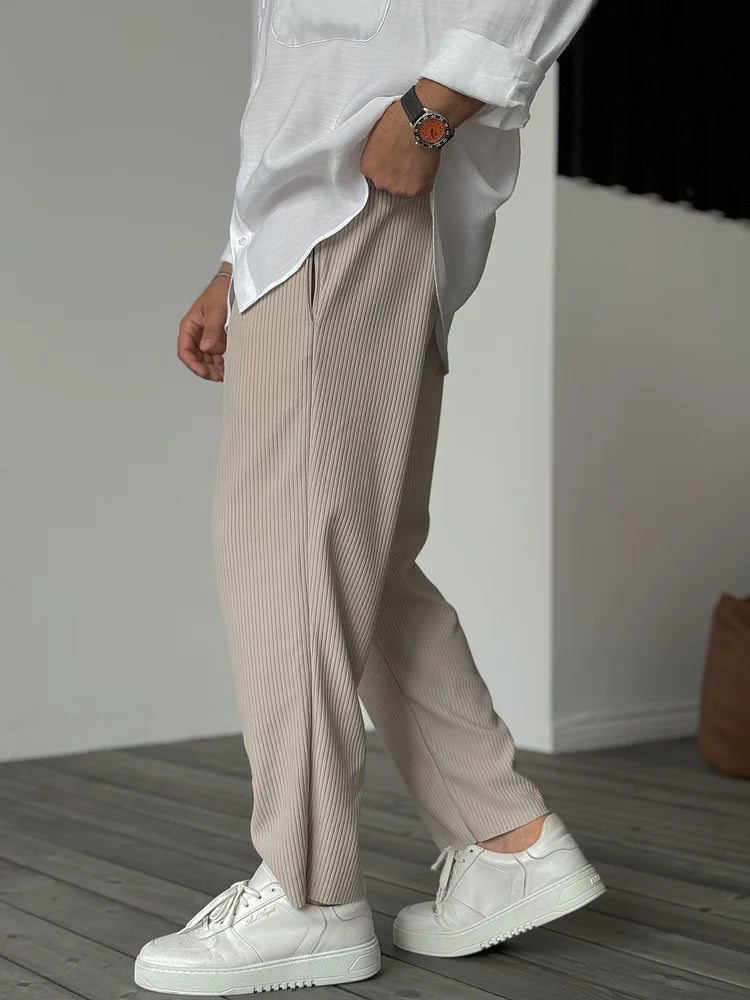 Luné® | Oliver — Zachte Luxe Herenbroek met Verfijnde Pasvorm