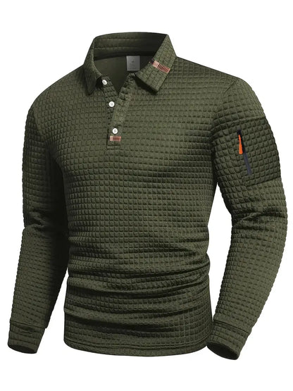 Luné® | Elias — Moderne Gewatteerde Casual Trui
