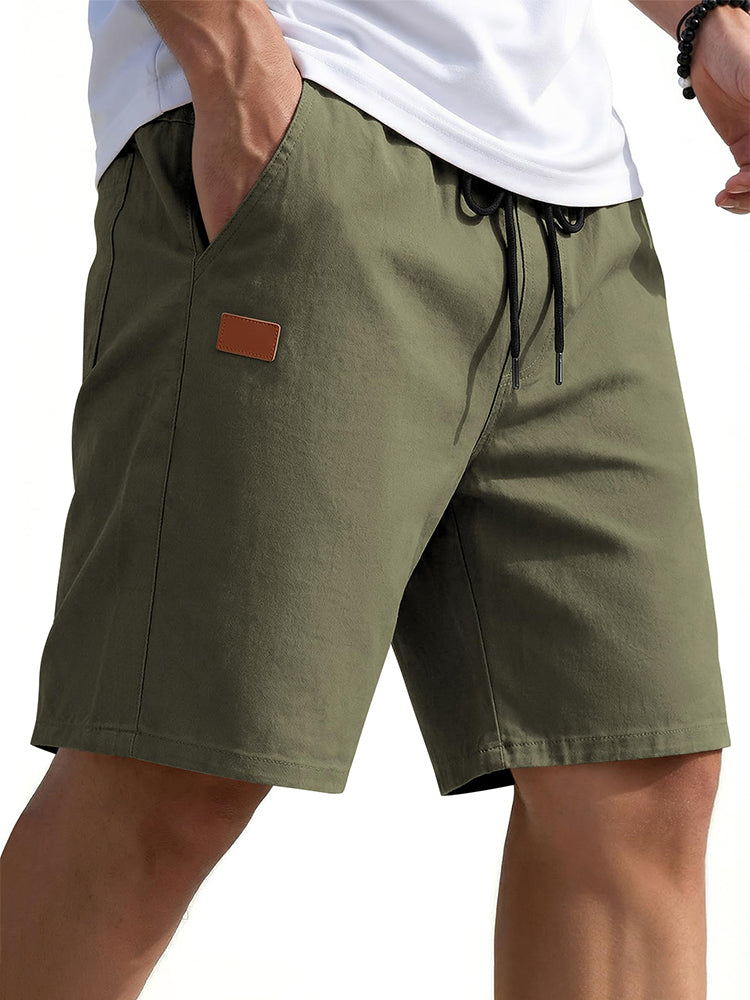 Casual Cotton Blend 9" Chino Shorts (US Only)