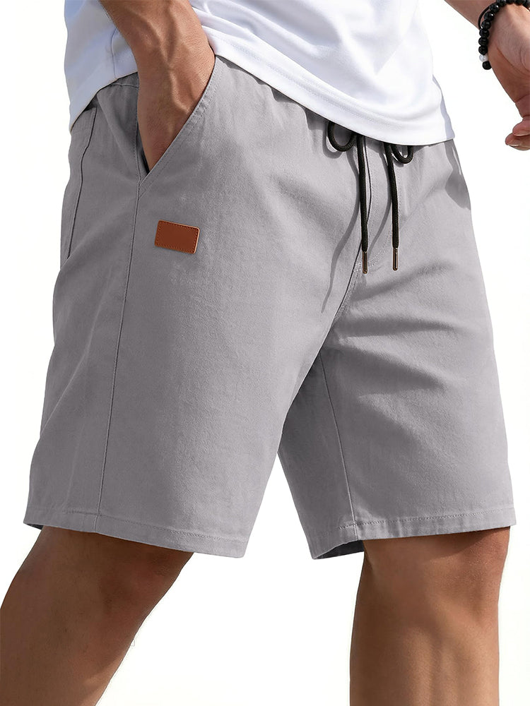 Casual Cotton Blend 9" Chino Shorts (US Only)