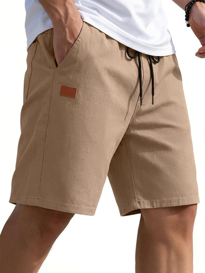 Casual Cotton Blend 9" Chino Shorts (US Only)