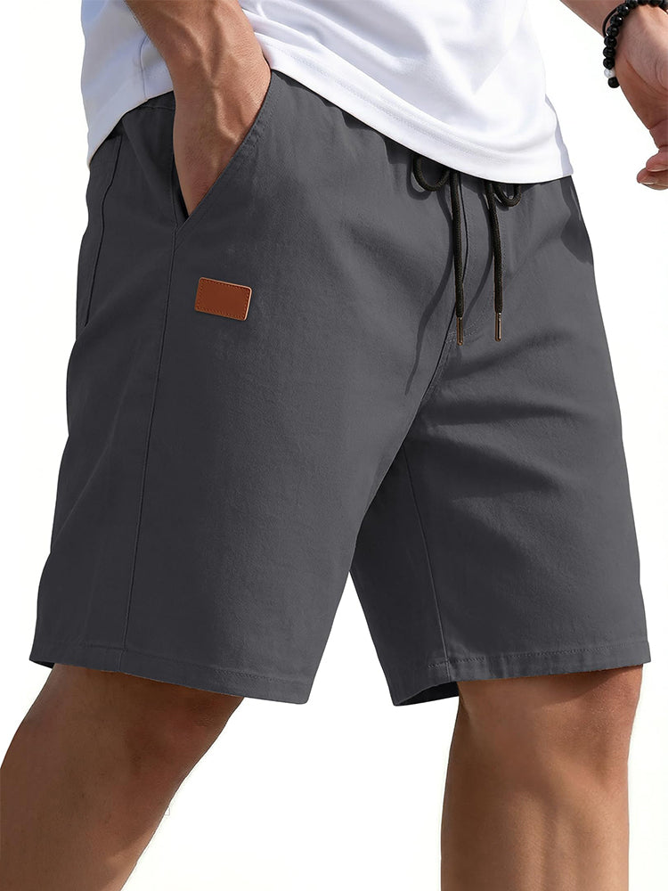 Casual Cotton Blend 9" Chino Shorts (US Only)