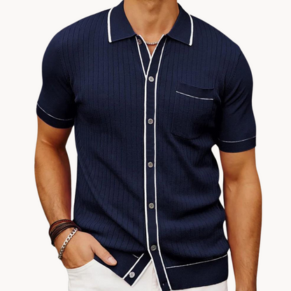 Zalecta | Geribde Contrast Polo