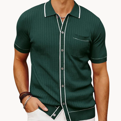 Zalecta | Geribde Contrast Polo
