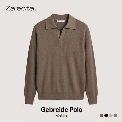 Luné® | Lorenzo — Luxe Gebreide Polo