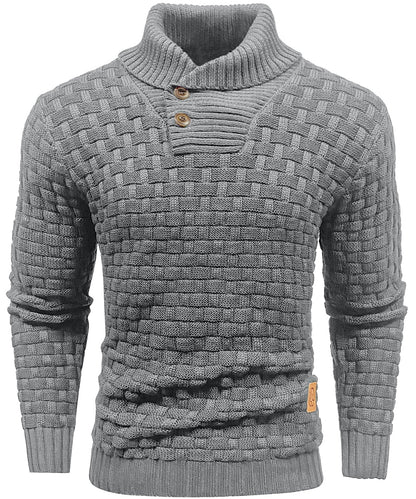 Rion™ | Warme gebreide trui met textuur