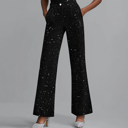 Luné® | Élodie — Elegante Glitterbroek