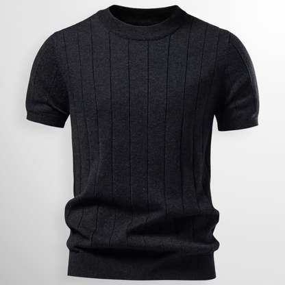 Luca | Luxe Geribde T-Shirt