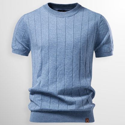 Luca | Luxe Geribde T-Shirt