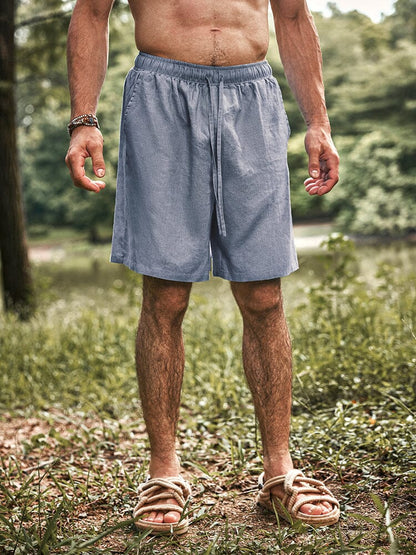 Eco-friendly 100% Linen Shorts