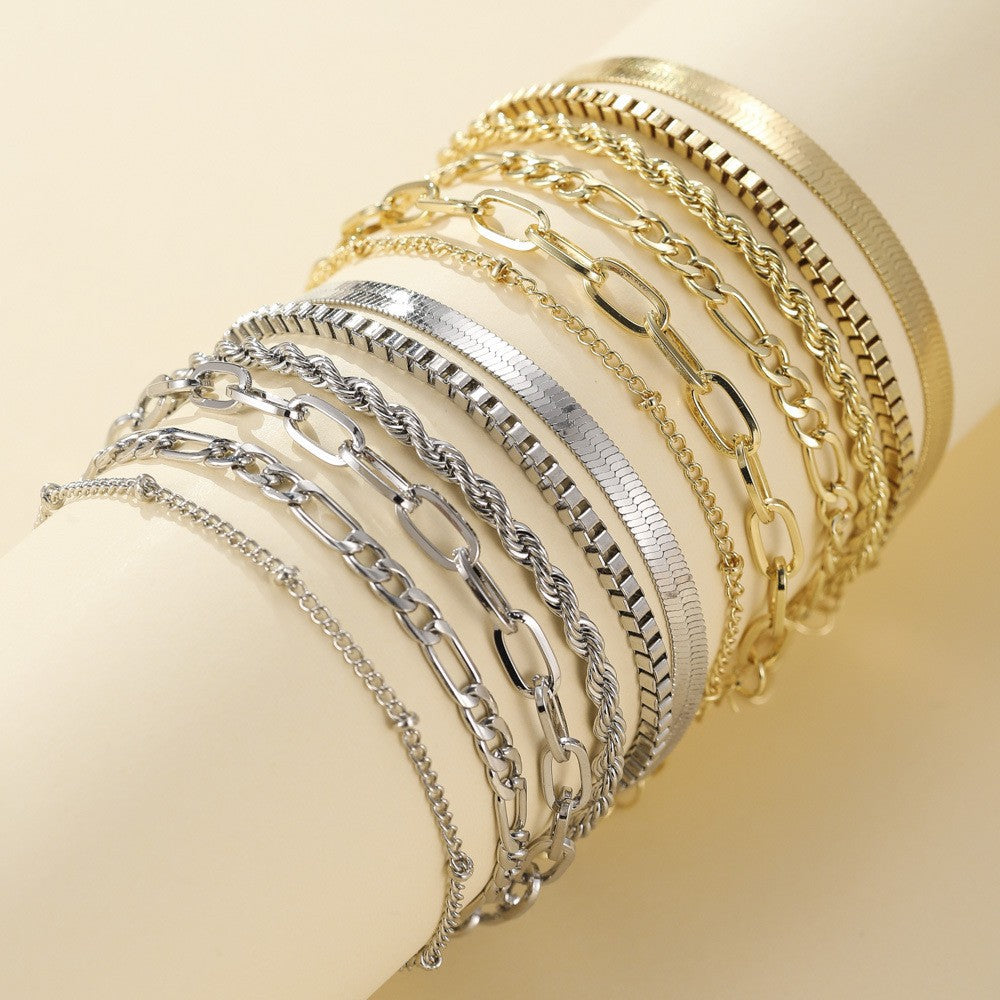 Luné® | Seraphina — Luxe Gouden Armbandenset