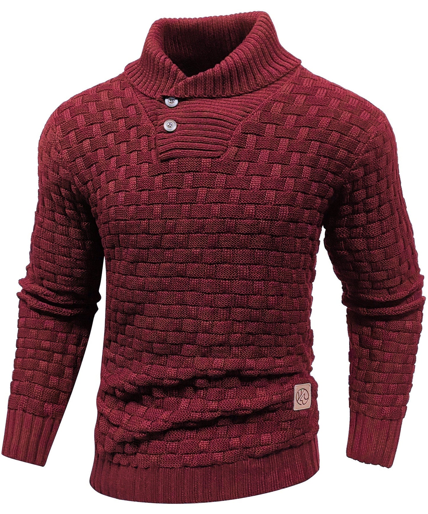 Rion™ | Warme gebreide trui met textuur