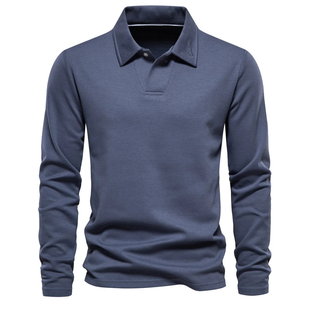 Luné® | Sebastian — Casual Herenpolo met Tijdloze Uitstraling