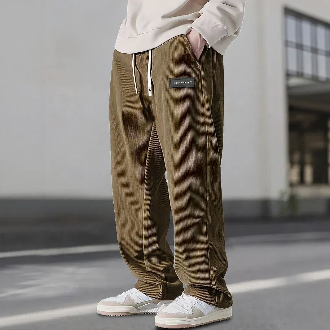 Luné® | Thomas — Verfijnde Corduroy Herenbroek