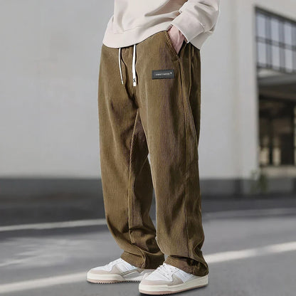 Luné® | Thomas — Verfijnde Corduroy Herenbroek