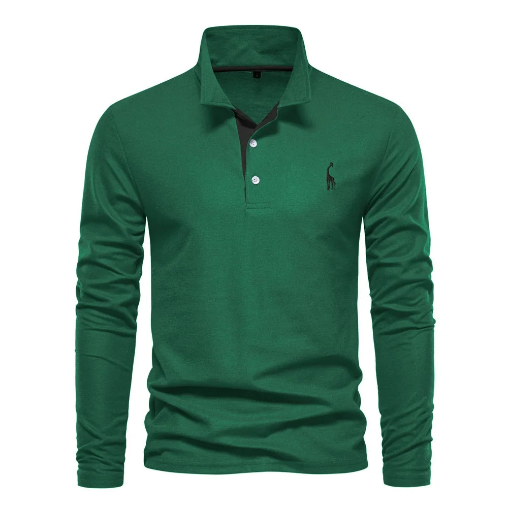 Zalecta | Luxe Polo Longsleeve