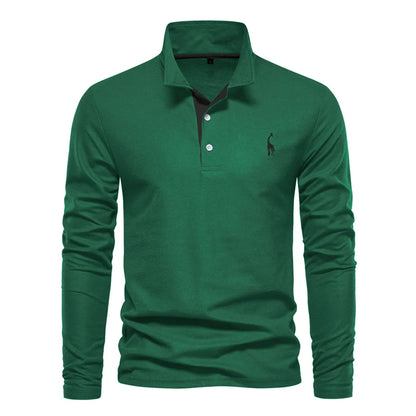 Zalecta | Luxe Polo Longsleeve