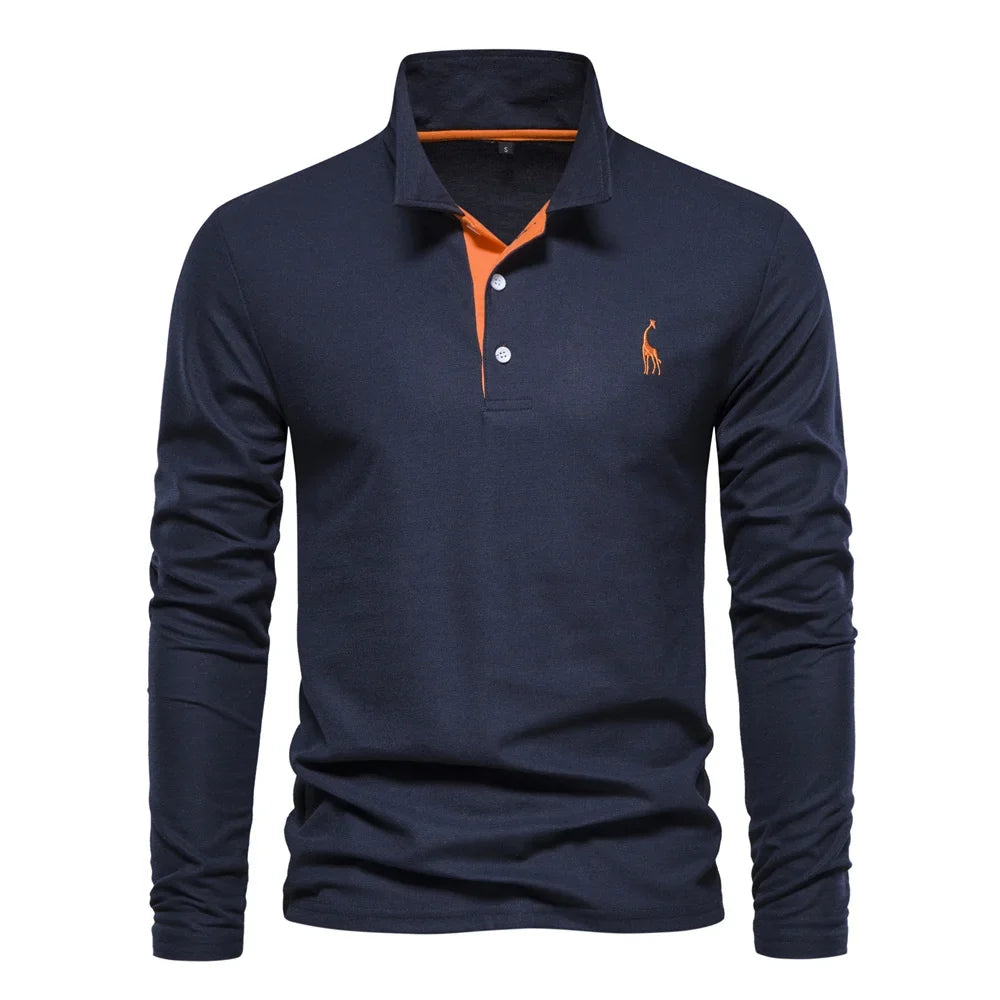 Zalecta | Luxe Polo Longsleeve