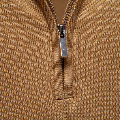Luné® | Valentino — Moderne Herenpolo met Verfijnde Rits