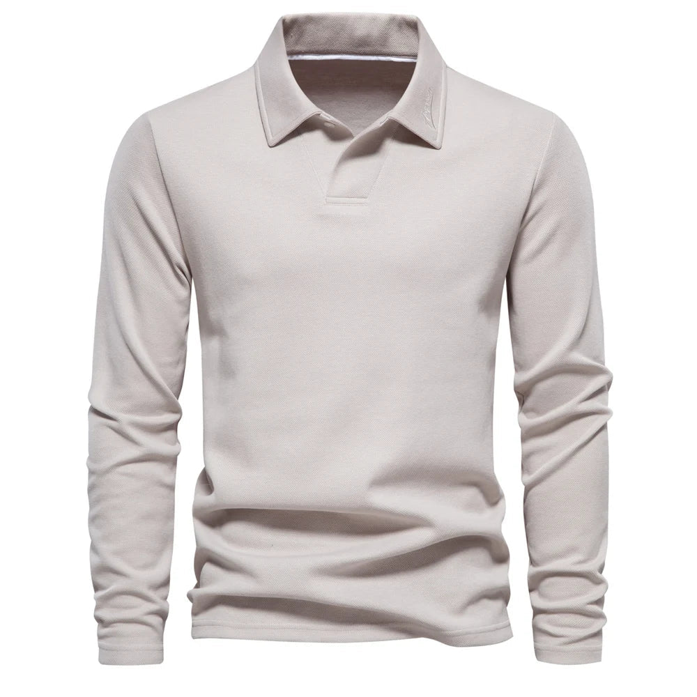 Luné® | Sebastian — Casual Herenpolo met Tijdloze Uitstraling