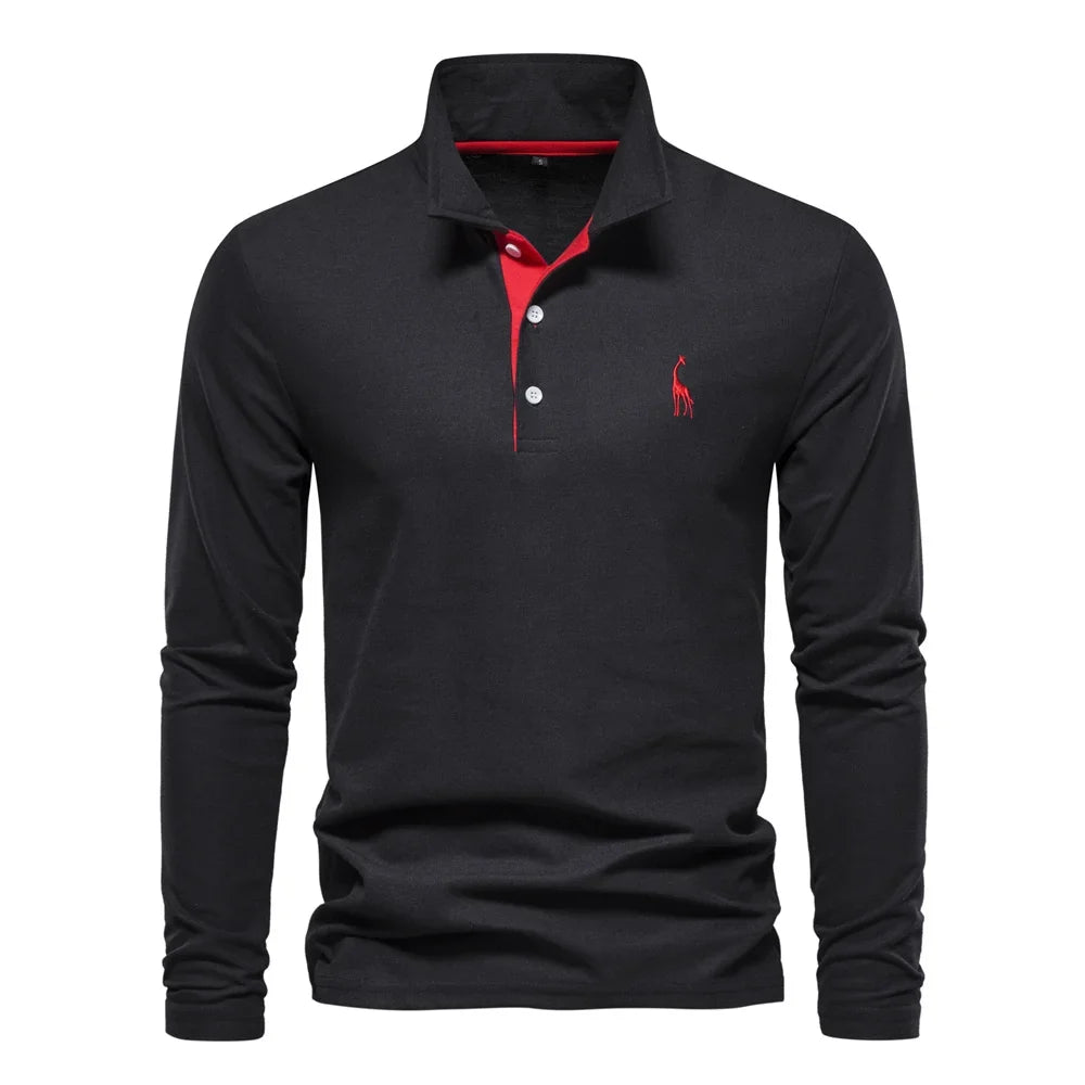 Zalecta | Luxe Polo Longsleeve
