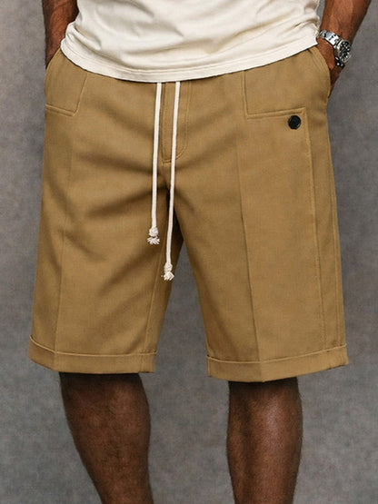 Essential Urban Casual Drawstring Shorts