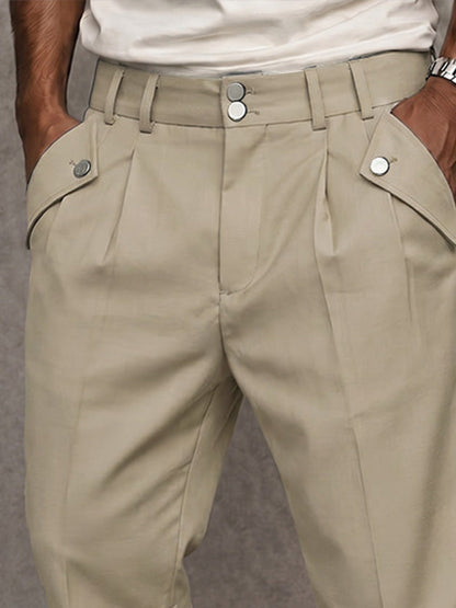 Smart Casual Summer Pinstripe Shorts